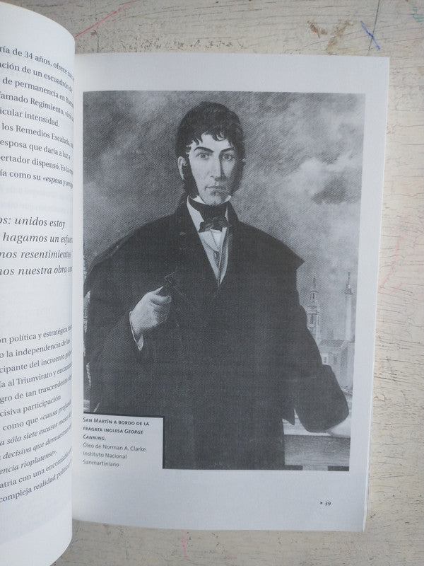 Libro usado en venta: General Jose de San Martin padre de la Patria - 150 a?os; editorial Circulo Militar impreso en 2000 envios a todo el mundo.2