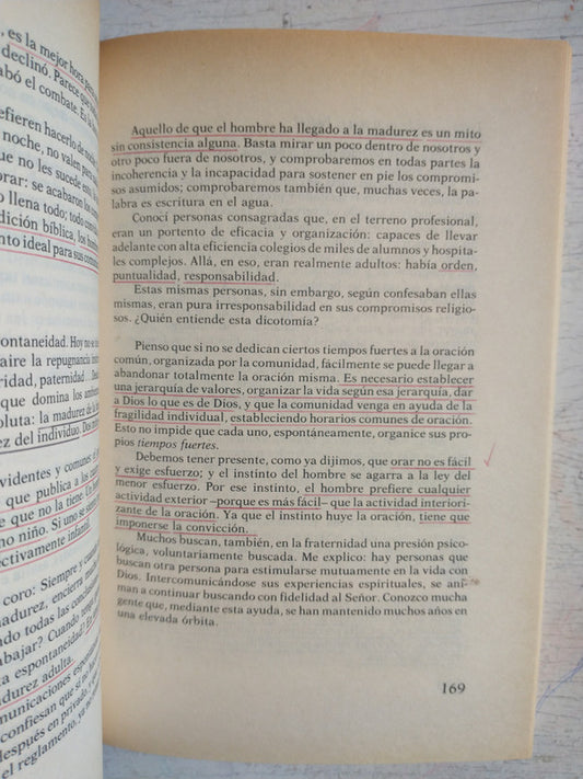 Libro usado en venta: La catequesis en nuestro tiempo con especial atencion a los ni?os y a los jovenes; editorial Paulinas impreso en 1978.2