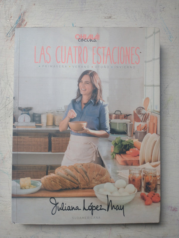 Libro usado en venta: Las cuatro estaciones de Juliana Lopez May; editorial Sudamericana impreso en 2016 realizamos envios a todo el mundo.1