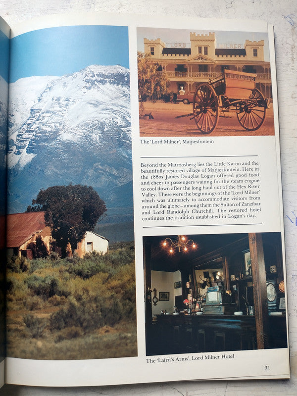 Libro usado en venta: Panoramic South Africa; editorial C. Struik Publishers impreso en 1979 realizamos envios a todo el mundo.3