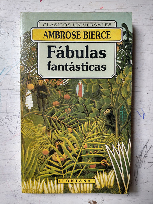 Libro usado en venta: Fabulas fantasticas de Ambrose Bierce; editorial Edicomunicacion impreso en 1997 realizamos envios a todo el mundo.1