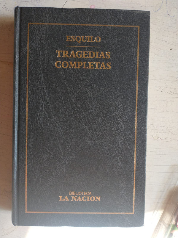 Libro usado en venta: Tragedias completas de Esquilo; editorial Planeta impreso en 2000 realizamos envios a todo el mundo.1