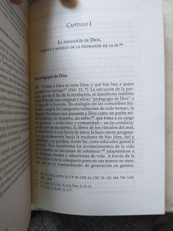 Libro usado en venta: Directorio Catequistico general de Congregacion para el Clero; editorial Conferencia episcopal argentina impreso en 1997.3