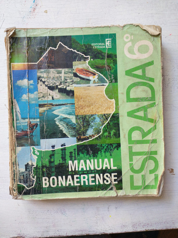Libro usado en venta: Manual Bonaerense Estrada 6?; editorial Angel Estrada impreso en 1982 realizamos envios a todo el mundo.1
