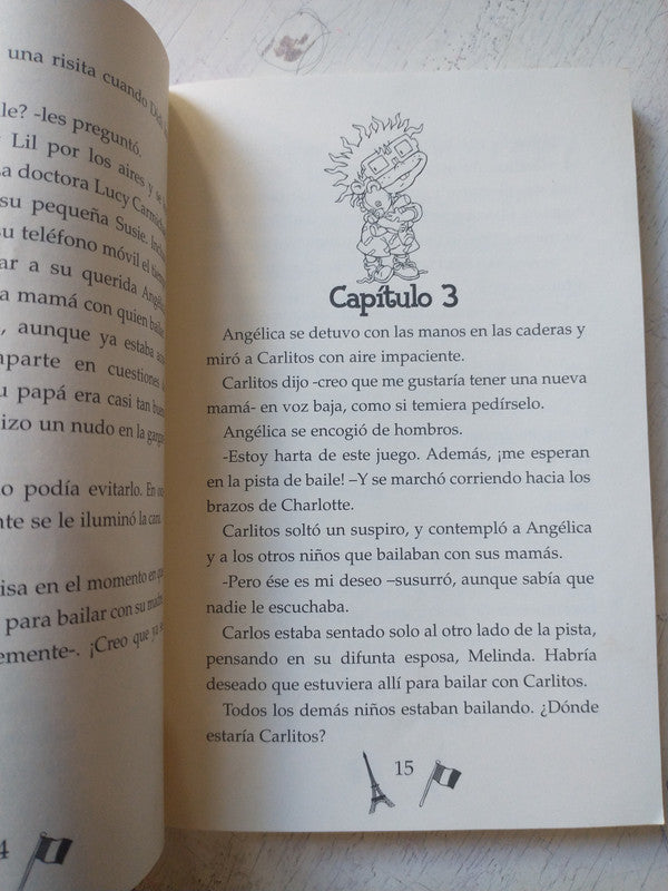Libro usado en venta: Rugrats en Paris - La pelicula; editorial Ediciones B impreso en 2001 realizamos envios a todo el mundo.3