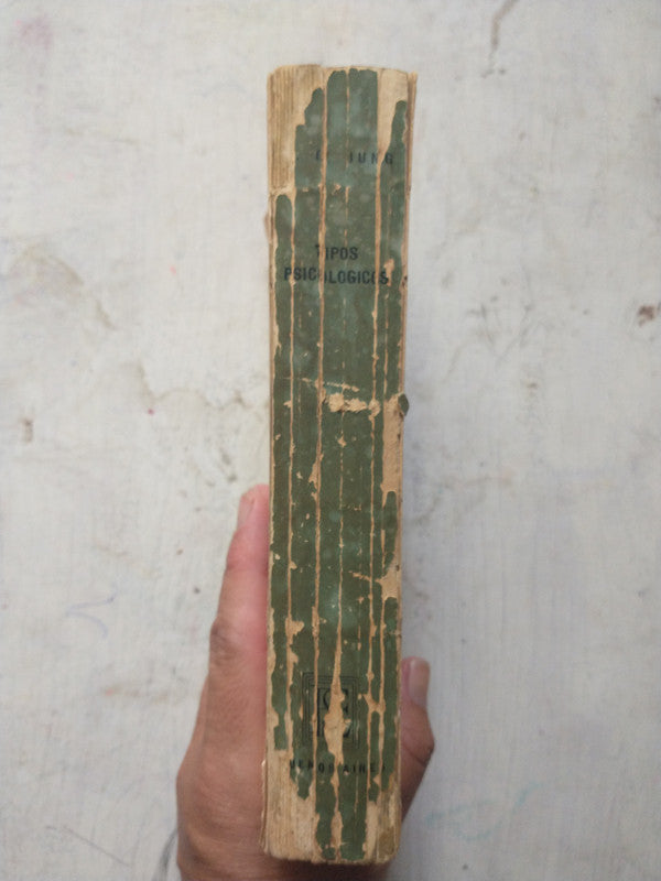 Libro usado en venta: Tipos Psicologicos de Carl Gustav Jung; editorial Sudamericana impreso en 1950 realizamos envios a todo el mundo.3