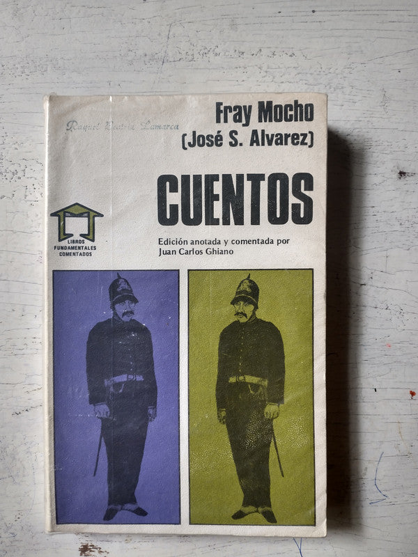 Libro usado en venta: Cuentos de Fray Mocho (Jose S. Alvarez); editorial El Ateneo impreso en 1974 realizamos envios a todo el mundo.1