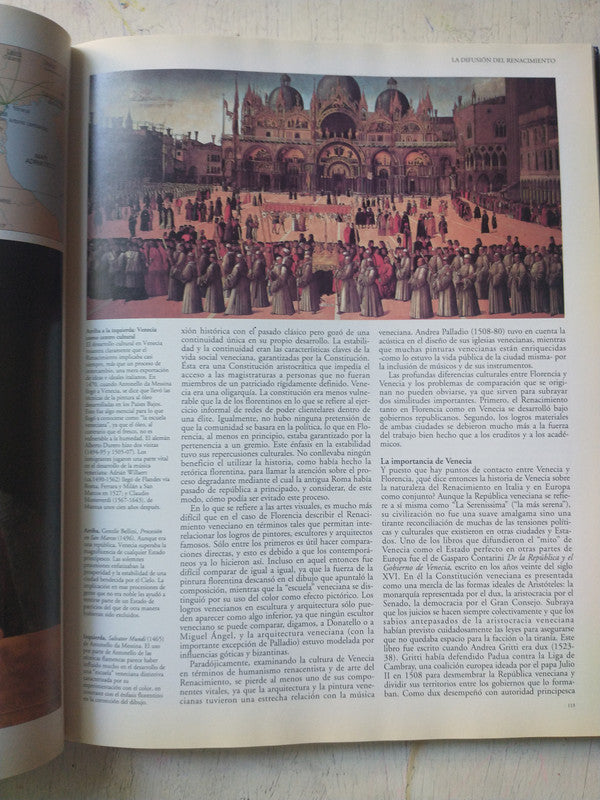 Libro usado en venta: El mundo del Renacimiento - Vol. 2 de Atlas; editorial Folio impreso en 1994 realizamos envios a todo el mundo.3