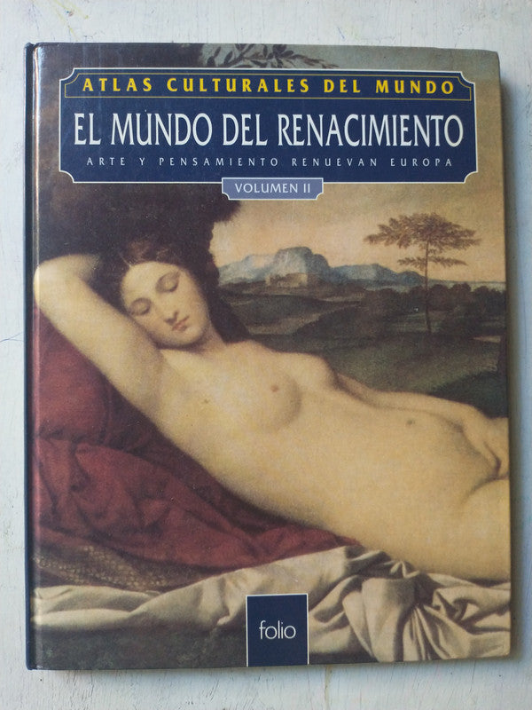Libro usado en venta: El mundo del Renacimiento - Vol. 2 de Atlas; editorial Folio impreso en 1994 realizamos envios a todo el mundo.1