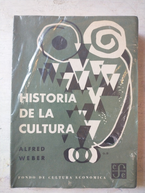 Libro usado en venta: Historia de la cultura de Alfred Weber; editorial Fondo de Cultura Economica impreso en 1960 realizamos envios a todo el mundo.1