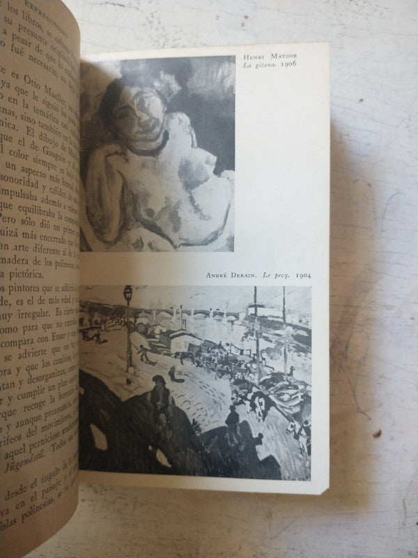 Libro usado en venta: La pintura europea contemporanea (1900-1950) de Jorge Romero Brest; editorial Fondo de Cultura Economica impreso en 1952.3