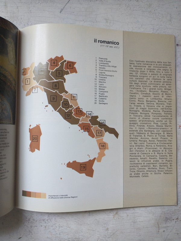 Libro usado en venta: L'arte in Italia; editorial ENIT realizamos envios a todo el mundo.2