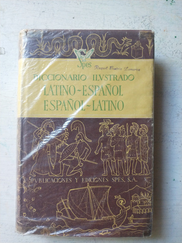 Libro usado en venta: Latino - Espa?ol / Espa?ol - Latino de Diccionario ilustrado; editorial SPES impreso en 1960 realizamos envios a todo el mundo.1