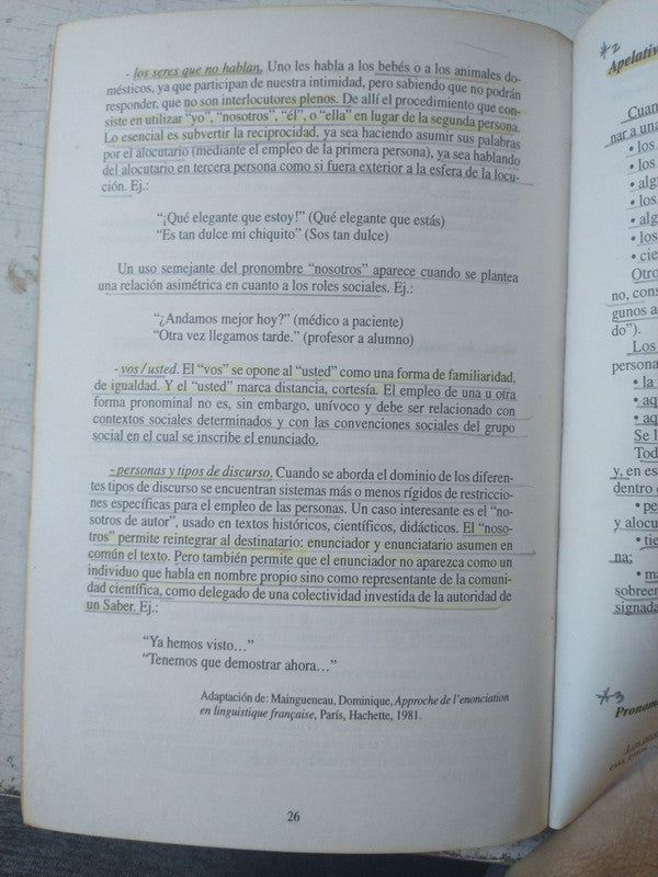 Libro usado en venta: Enunciacion y polifonia de Elida Ruiz; editorial Ars impreso en 1995 realizamos envios a todo el mundo.4