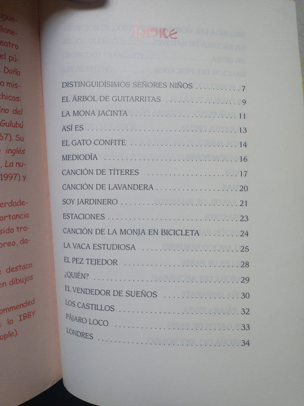 Libro usado en venta: Tutu Maramba de Maria Elena Walsh; editorial Alfaguara impreso en 2001 realizamos envios a todo el mundo.4