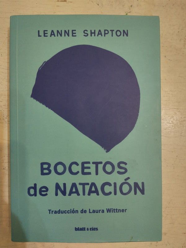 Libro usado en venta: Bocetos de natacion de Leanne Shapton; editorial Blatt & Rios impreso en 2022 realizamos envios a todo el mundo.1