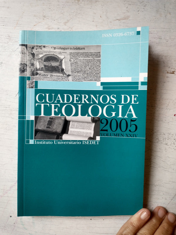Libro usado en venta: Cuadernos de Teologia - Vol. XXIV; editorial ISEDET impreso en 2005 realizamos envios a todo el mundo.1