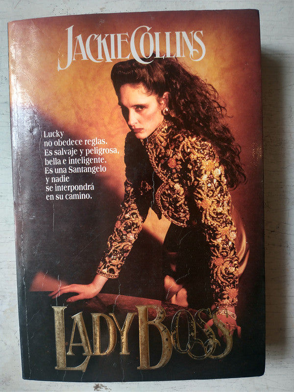 Libro usado en venta: LadyBoss de Jackie Collins; editorial Javier Vergara impreso en 1992 realizamos envios a todo el mundo.1