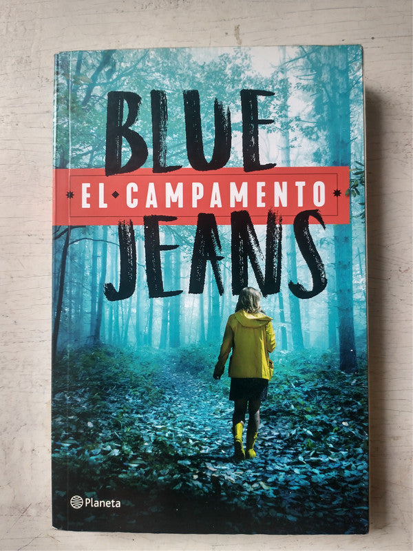 Libro usado en venta: El campamento de Blue Jeans; editorial Planeta impreso en 2021 realizamos envios a todo el mundo.1