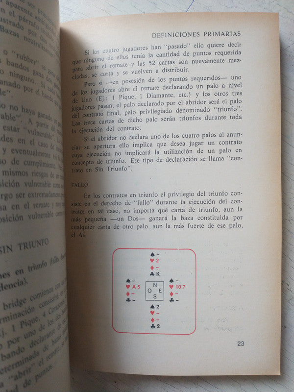 Libro usado en venta: Bridge de vanguardia de Rafael Absy; editorial Hachette impreso en 1980 realizamos envios a todo el mundo.3