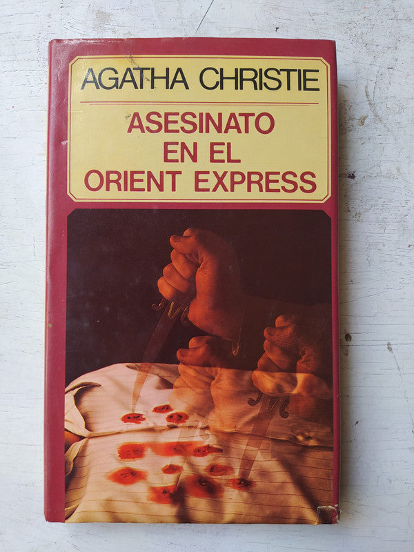 Libro usado en venta: Asesinato en el Orient Express de Agatha Christie; editorial Circulo de Lectores impreso en 1977 envios a todo el mundo.1
