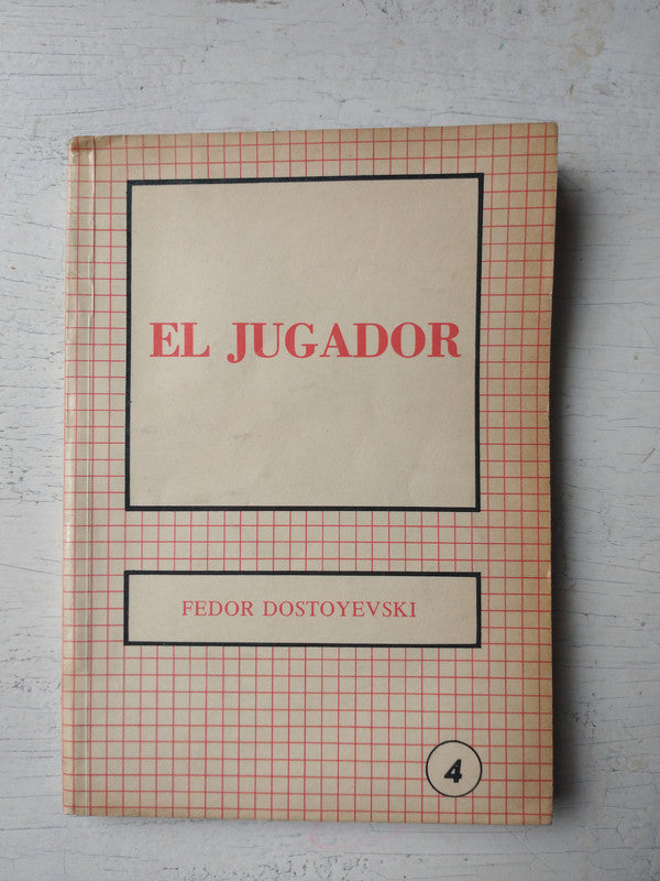 Libro usado en venta: El jugador de Fiodor Dostoievski (Dostoyevski); editorial Nuevo Horizonte impreso en 1979 realizamos envios a todo el mundo.1