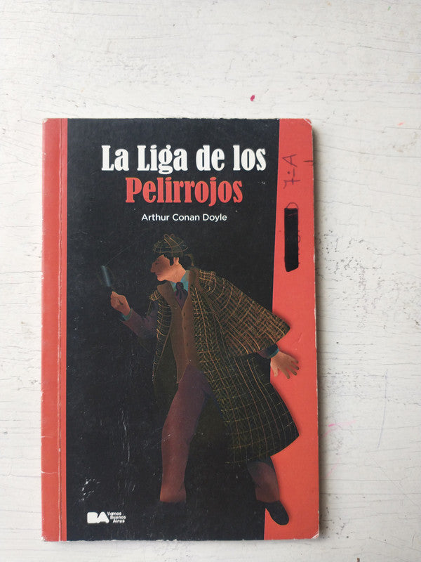 Libro usado en venta: La liga de los pelirrojos de Arthur Conan Doyle; impreso en 2018 realizamos envios a todo el mundo.1