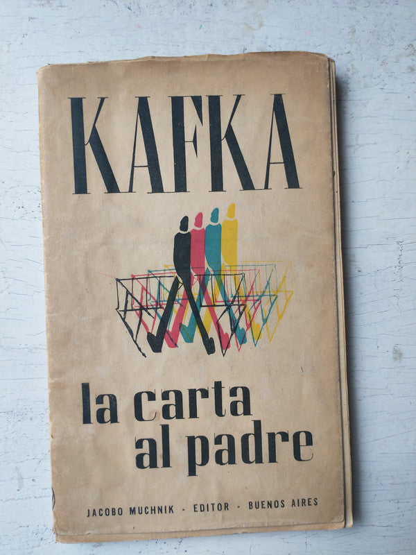 Libro usado en venta: Carta al padre de Franz Kafka; editorial Jacobo Muchnik impreso en 1955 realizamos envios a todo el mundo.1
