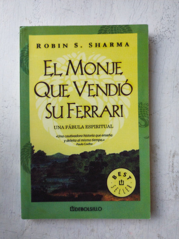 Libro usado en venta: El monje que vendio su ferrari de Robin S. Sharma; editorial DeBolsillo impreso en 2011 realizamos envios a todo el mundo.1