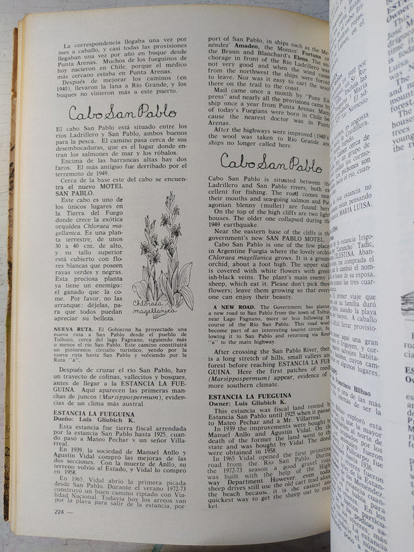 Libro usado en venta: Tierra del Fuego (Biling?e) de Rae Natalie Prosser Goodall; editorial Ediciones del Autor impreso en 1979 envios a todo el mundo.2
