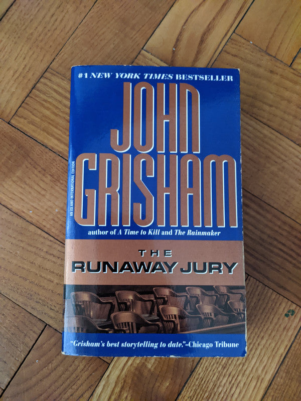 Libro usado en venta: Trilogy Legal Thrillers de John Grisham; editorial Island Books impreso en 1994 realizamos envios a todo el mundo.2