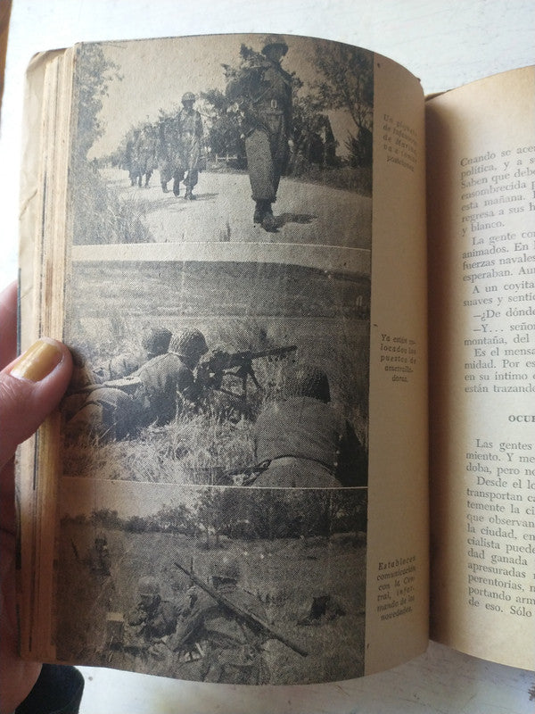 Libro usado en venta: Puerto Belgrano: Hora 0 la marina se subleva (tapa celeste) de Miguel Angel Cavallo; impreso en 1956 envios a todo el mundo.3