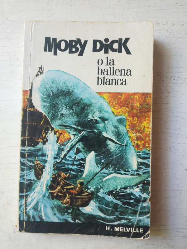 Libro usado en venta: Moby Dick de Herman Melville; editorial Ramon Sopena impreso en 1967 realizamos envios a todo el mundo.1
