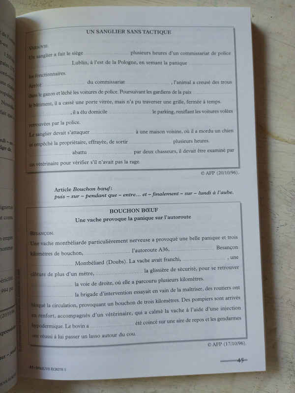 Libro usado en venta: Le nouvel entrainez-Vous / Delf activites; editorial Cle International impreso en 1998 realizamos envios a todo el mundo.2