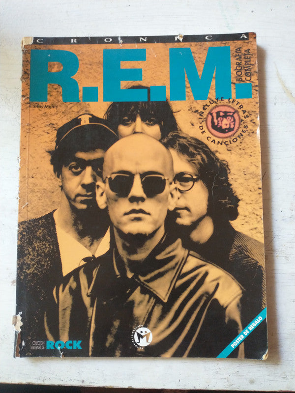 Libro usado en venta: R.E.M. de Carlos Monty; editorial Mascara impreso en 1995 realizamos envios a todo el mundo.1