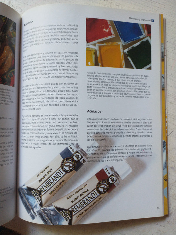 Libro usado en venta: Curso de dibujo y pintura de Color; editorial CEAC impreso en 2006 realizamos envios a todo el mundo.3