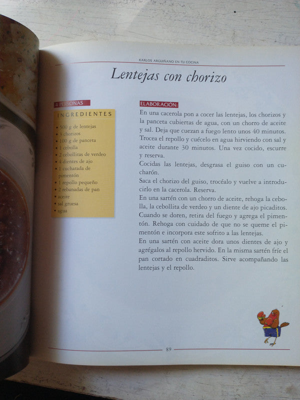 Libro usado en venta: Karlos Argui?ano en tu cocina de Karlos Arguiñano; editorial Debate impreso en 1998 realizamos envios a todo el mundo.3