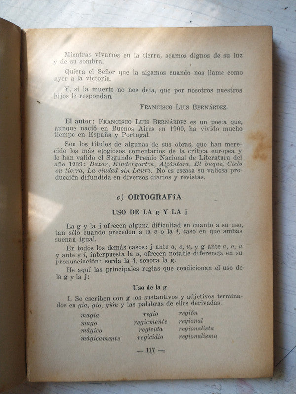 Libro usado en venta: Romance castellano de Ana Julia Darnet de Ferreyra; editorial Luis Lasserre impreso en 1951 realizamos envios a todo el mundo.2