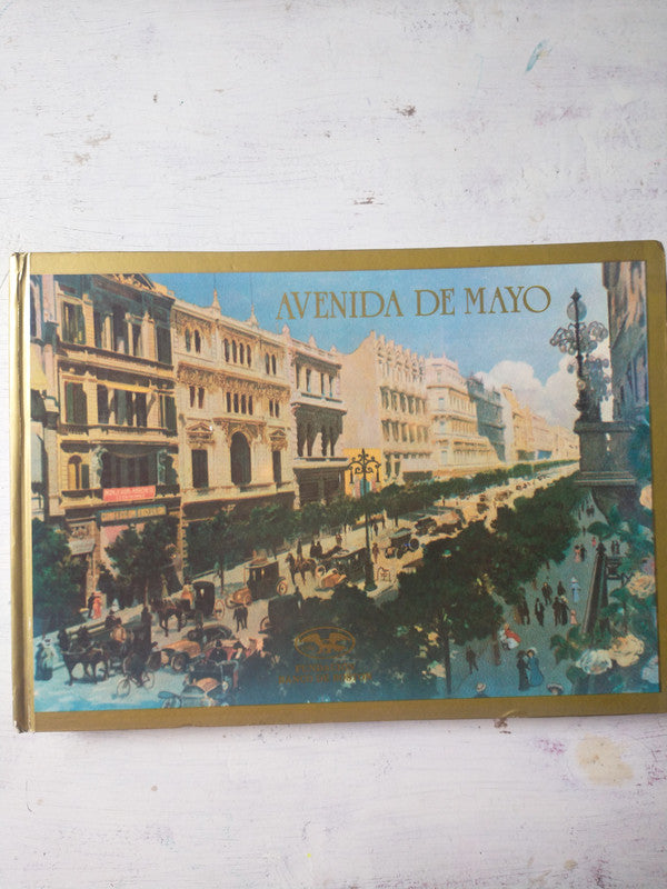 Libro usado en venta: Avenida de Mayo - Sus 90 a?os; editorial Fundacion Banco de Boston impreso en 1985 realizamos envios a todo el mundo.1