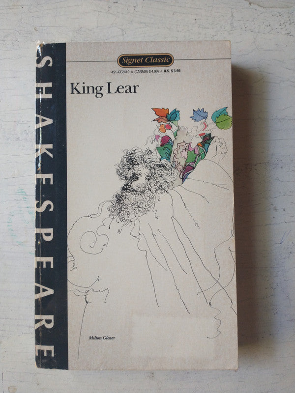 Libro usado en venta: King lear de William Shakespeare; editorial Sigent impreso en 1963 realizamos envios a todo el mundo.1