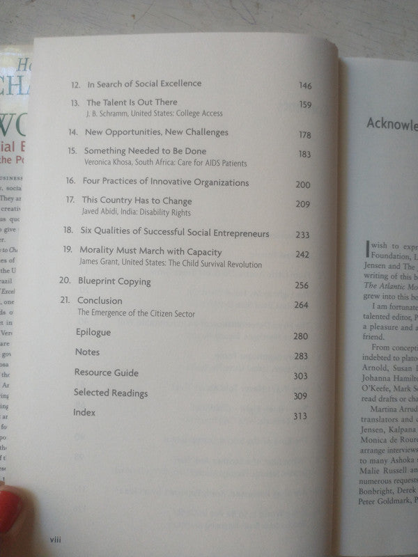 Libro usado en venta: How to change the world de David Bornstein; editorial Oxford University Press impreso en 2004 realizamos envios a todo el mundo.3