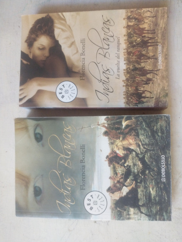 Libro usado en venta: Indias Blancas (2 Volumenes) de Florencia Bonelli; editorial DeBolsillo impreso en 2009 realizamos envios a todo el mundo.1