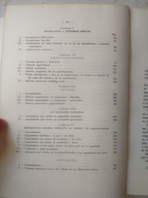 Libro usado en venta: Intereses y anualidades ciertas de Jose Gonzalez Gale; editorial Macchi impreso en 1973 realizamos envios a todo el mundo.3