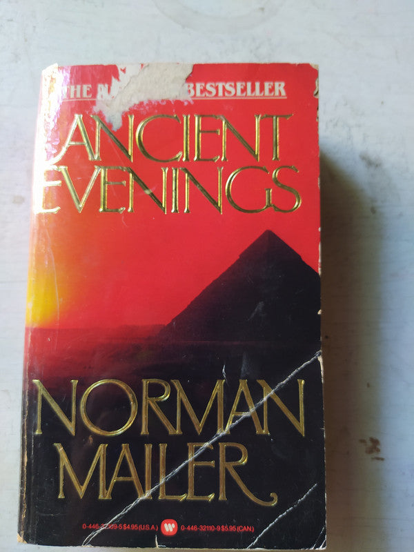 Libro usado en venta: Ancient Evenings de Norman Mailer; editorial Warner Books impreso en 1984 realizamos envios a todo el mundo.1