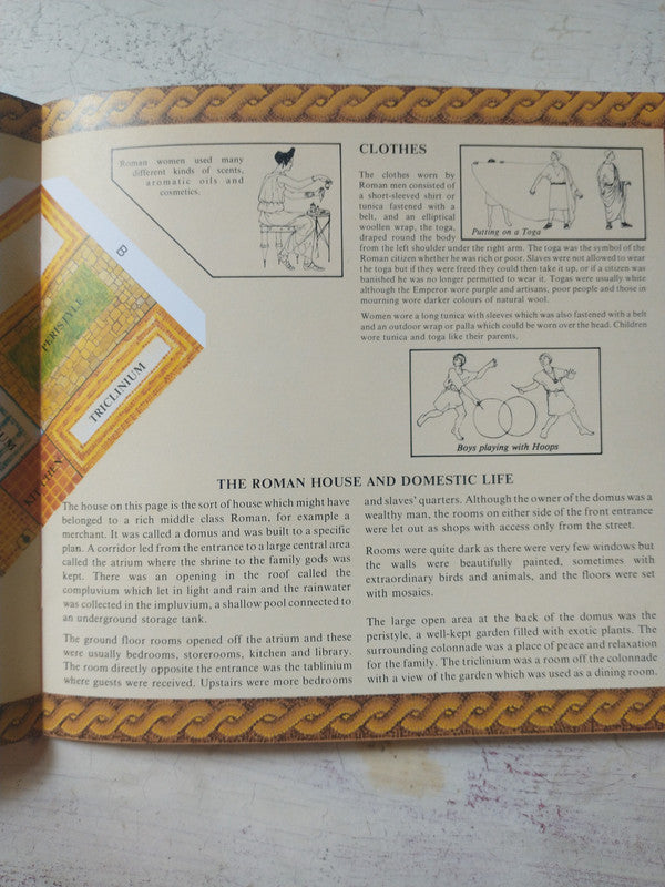 Libro usado en venta: The Romans pop-up de Andy - Maggie Hall; editorial Ediciones del Autor impreso en 2001 realizamos envios a todo el mundo.3