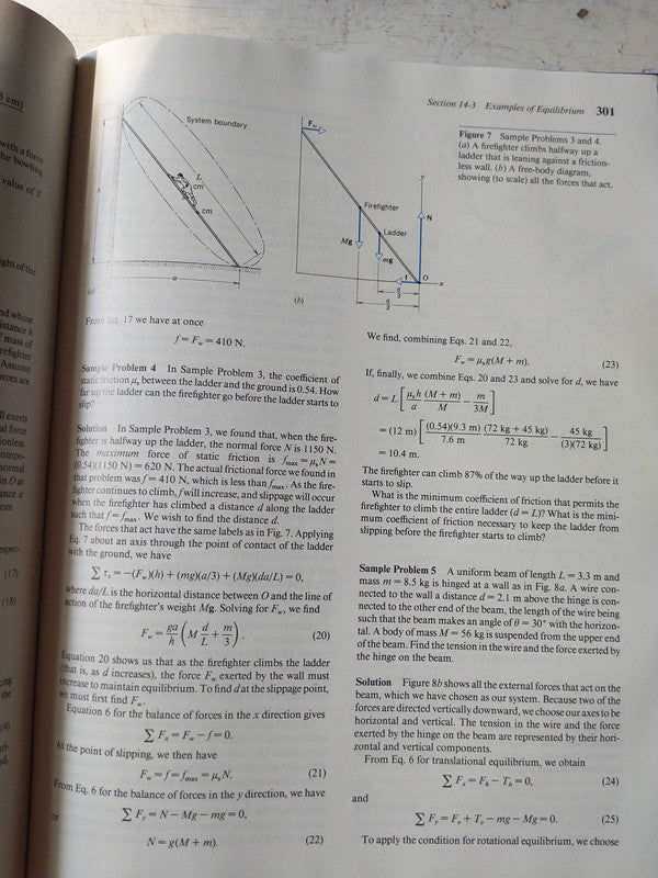 Libro usado en venta: Physics - Volume one de David Halliday; editorial John Wiley & Sons impreso en 1992 realizamos envios a todo el mundo.3