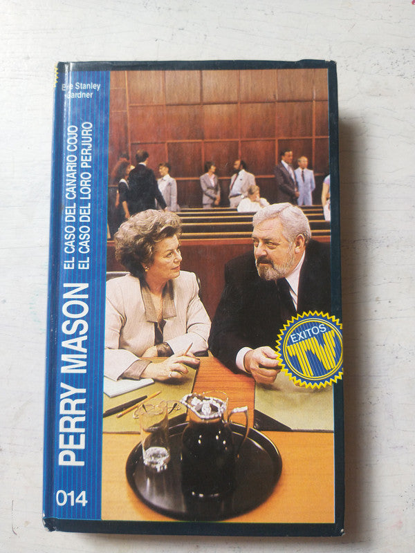 Libro usado en venta: El caso del canario cojo - El caso del loro perjuro de Erle Stanley Gardner; editorial Molino impreso en 1988.1