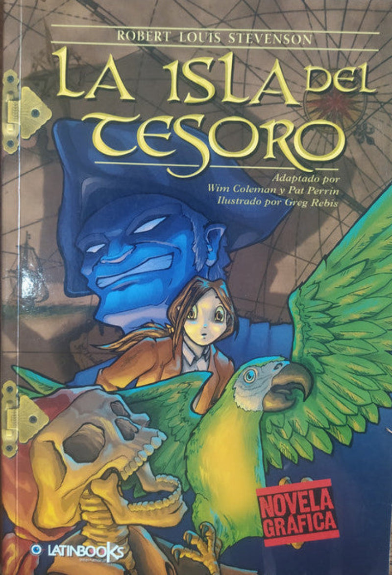 Libro usado en venta: La isla del tesoro de Robert Louis Stevenson; editorial LatinBooks impreso en 2015 realizamos envios a todo el mundo.1