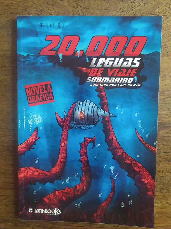 Libro usado en venta: 20.000 leguas de viaje submarino de Julio Verne (Jules Verne); editorial LatinBooks impreso en 2009 envios a todo el mundo.1