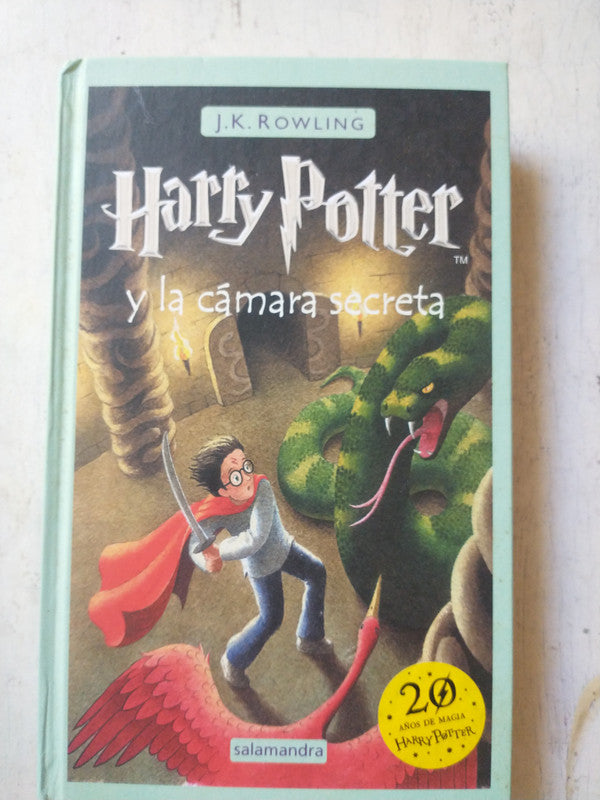 Libro usado en venta: Harry Potter y la camara secreta de Joanne K. Rowling; editorial Salamandra impreso en 2019 realizamos envios a todo el mundo.1